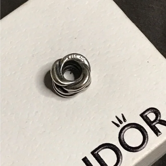 Authentic Pandora 925 Rope Charm - Picture 2 of 2